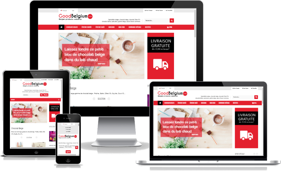 Création site e-commerce Good Belgium