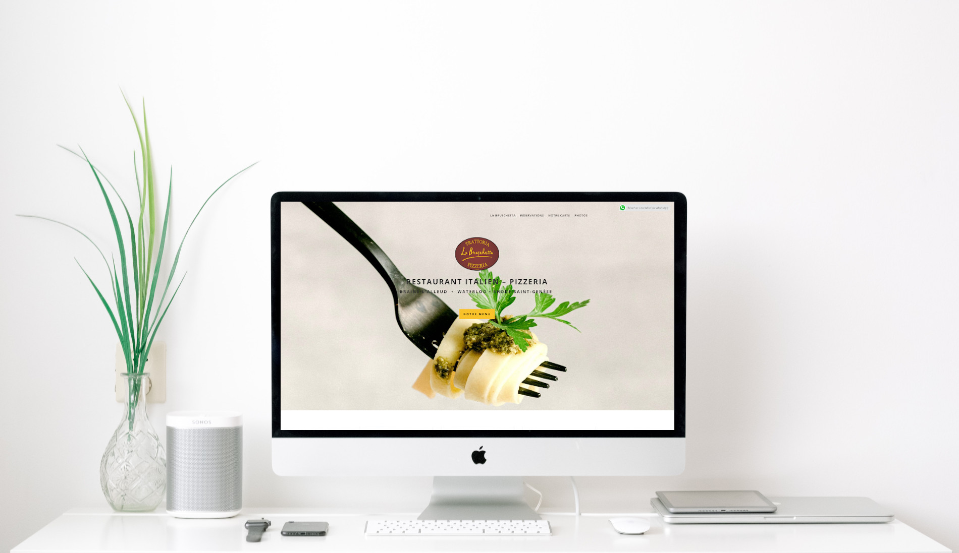 site internet pour restaurant